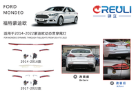 Luces Traseras LED Personalizadas CREULI, Tipo Secuencial Dinámico Ahumado, Plug & Play, Luz de Freno Trasera, Autopartes para Ford Mondeo 14-22