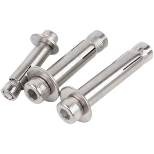 Vis d'expansion à tête hexagonale M10 M12 M16 en acier inoxydable poli SS304 316 316L A2 A4 70 80 - Product Image 6