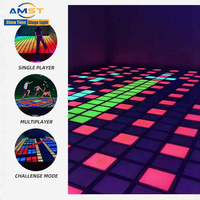 Juego Interactivo de Goma de la Caucho con Cuadrícula de Juego Interactiva para Pista de Baile, Cuadrícula de Juego Interactiva para Parques de Atracciones, Cuadrícula de Saltos para Fiestas y Actividades de Team Building