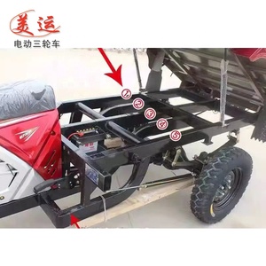 Nuevo Triciclo Motorizado a Gasolina para Carga Agrícola y Doméstica, Vehículo de Carga Pesada de Tres Ruedas - Product Image 2