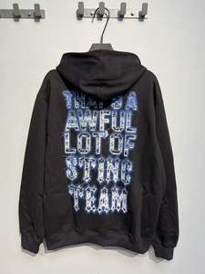 Eso es un montón horrible de COUPH SYRUP de alta calidad 100% algodón al por mayor High Street Alphabet Trendy Brand Loose Casual Hoodie - Product Image 3