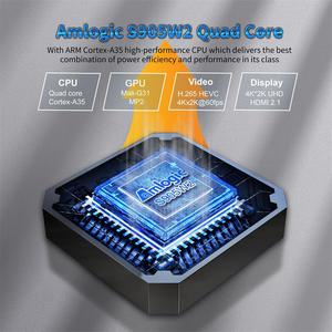 Nouveauté Amlogic S905W2 Quad Core Android 11 X96mini Boîtier TV intelligent Wi-Fi double bande 2.4/5.8G 4K - Product Image 4