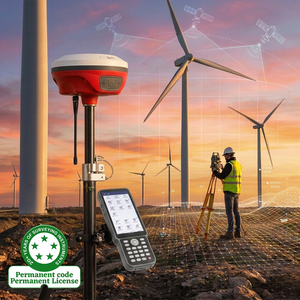 เครื่องรับสัญญาณดาวเทียมมือสอง S6plus ยี่ห้อญี่ปุ่น Hiper GNSS RTK GPS ระบบฐาน ราคาประหยัด พร้อมเลเซอร์ Toknav T10 Pro - Product Image 1