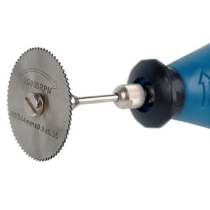 Lame de scie circulaire mini haute vitesse en acier, accessoires pour moto électrique, disque de coupe pour acrylique, plastique et bois, ensemble de disques électriques - Product Image 1