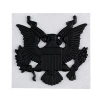 Vente en gros de logos de voiture 3D en métal personnalisés, autocollants de carrosserie American Eagle, badges et accessoires de décoration arrière