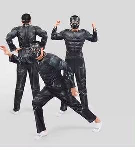 Costumes musculaires de super-héros Ironman pour hommes avec des costumes Cape Top-pour les fêtes d'enfants d'Halloween Costumes de film et de jeu - Product Image 3