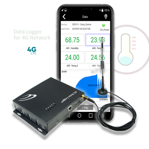 Enregistreur de données de température et d'humidité LAN 4G industriel avec UPS intégré pour la surveillance des sites de centrales électriques - Product Image 6