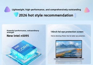 Intel N5095ขนาด14นิ้วพร้อมหน่วยความจำ16GB RAM 128G SSD <span class=keywords><strong>Windows</strong></span> 11สำหรับแล็ปท็อปสำนักงาน - Product Image 5