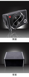 最大電力1200Wカーオーディオサブウーファー12V10インチサブウーファーアクティブ台形サブウーファー車用