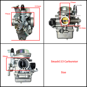 Carburateur de Moto pour Suzuki Smash113 Smash115 Smash <span class=keywords><strong>110</strong></span> 113 115 2017 Moto, Scooter, Cyclomoteur, Motocross - Product Image 6