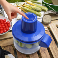 Elektrische Knoflook Dunschiller Machine Voor Snelle En Efficiënte Schillen Van Knoflook Druiven En Kleine Tomaten Voor Keuken