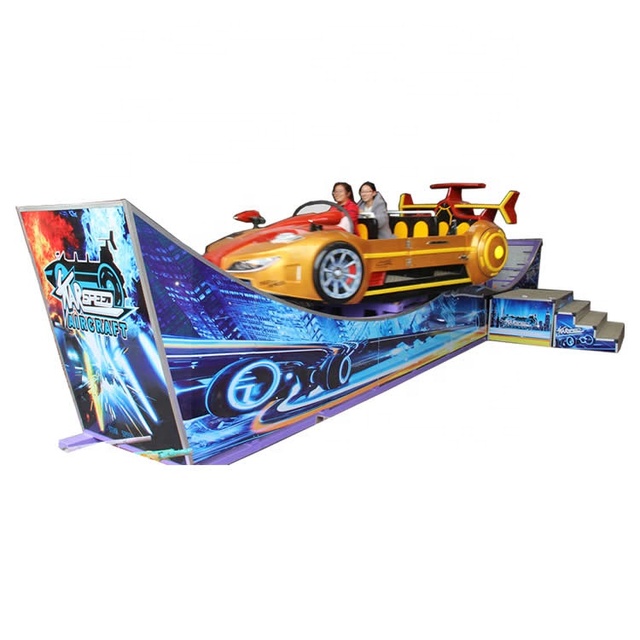 Interesting Amazing Competitive Durable Popular with Better Price Other Amusement Park Products Double Waves Flying Car for Sale
