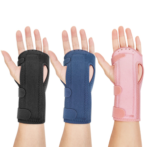 Penyangga Pergelangan Tangan yang Dapat Disesuaikan, Pelindung Bernapas Nyaman, Kompresi, Penyangga Ibu Jari, Pelindung Pergelangan Tangan - Product Image 1
