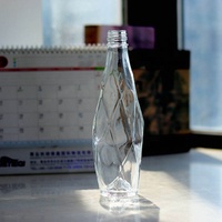Bouteille en verre ronde de 330 ml, 33 cl, 750 ml, 75 cl pour eau gazeuse, jus de fruits, eau minérale en gros