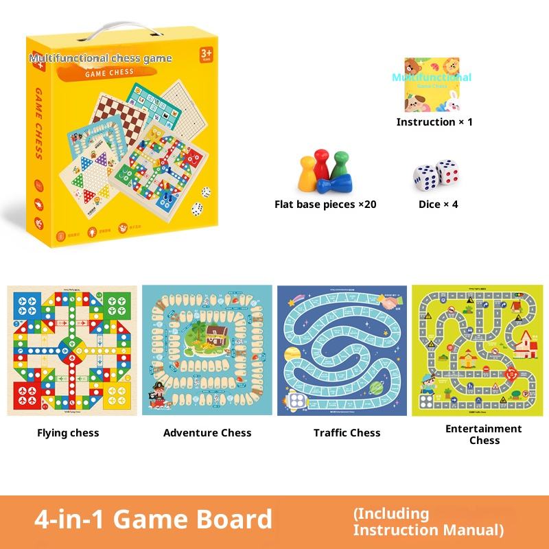 Entretenimiento de tráfico de aventuras de vuelo cuatro en uno