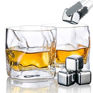 280ml Unique Modern Design Handmade <strong>Fancy</strong> Curved Wine and Whiskey <strong>Glass</strong> Tumbler Stemless Rock <strong>Glass</strong> <strong>Cup</strong> Beer Mug - Product Image 3