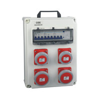 CEE-30 16A 3 4 5 broches 220-380V boîte de distribution de boîte de prise industrielle multiple