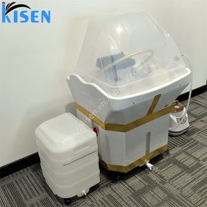 Lavabo Multifuncional para Spa Capilar Kisen - Lavabo Eléctrico con Hidroterapia en Cascada, Tanque de Agua de 60L, Tanque de Aguas Residuales de 18L - Product Image 4