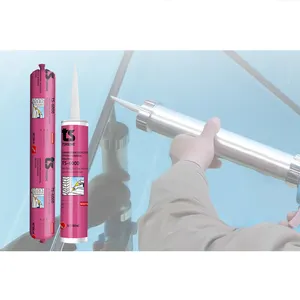 TS-6000 Weatherproof Anti-crack Glazing Glass Neutral Adhesive for Door and Window