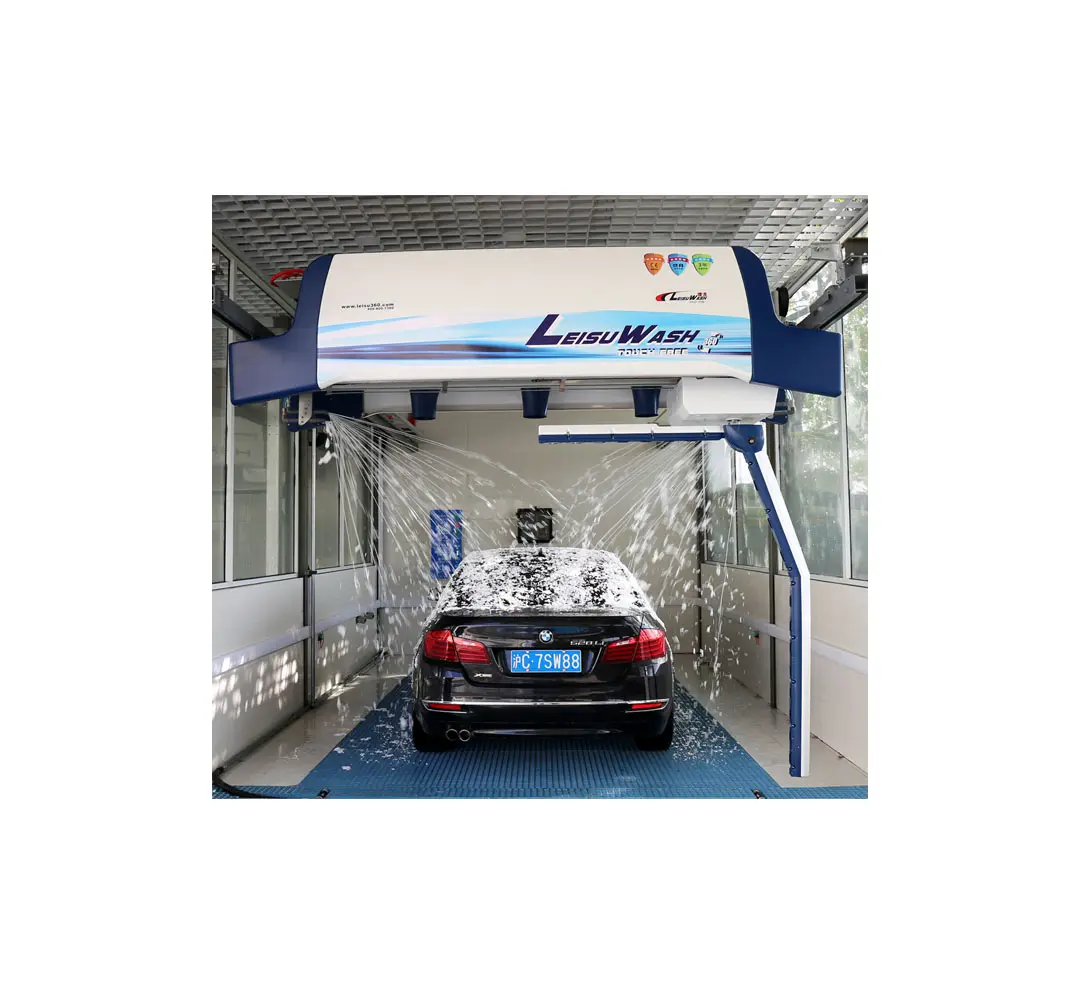 Leisu yıkama 360 artı araba yıkama makinesi otomatik fotoselli robotik araba çamaşır sistemi teknolojisi insansız yıkama detaylandırma