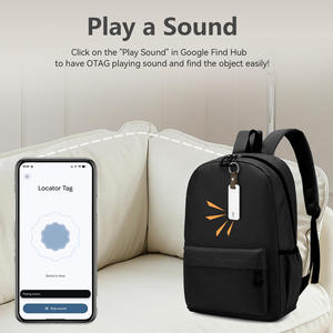 Nuevo localizador de tarjetas universal de doble sistema compatible con iOS/Google Android, dispositivo antipérdida para llaves de coche. - Product Image 3