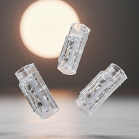 Connecteurs de fils 1-6 broches à sertir, bornes de connexion rapides sans décapage, alimentation rapide, alliage de cuivre automobile, boîtier PC