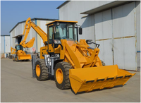 LX30-25 Baggerlader mit optionalem Hydraulikhammer & Palettengabel für Lade- und Baggerarbeiten