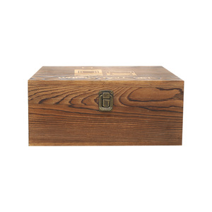 Juego de vasos de whisky vintage en caja de madera con piedras de hielo, almacenamiento portátil para servir bebidas - Product Image 5