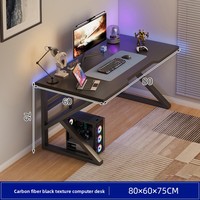 Table de Gaming PC Professionnelle en Gros, Design Tendance, avec Pied Métallique en Forme de C