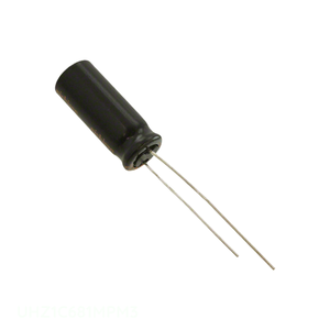 ตัวเก็บประจุแบบมีรู UHZ1C681MPM3ผ่านรูโหว่680 uF 20% 16V รัศมี th 680 UF - Product Image 1