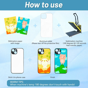 <span class=keywords><strong>Coque</strong></span> de protection Prosub pour <span class=keywords><strong>iPhone</strong></span> 14 Pro Max à sublimation DIY, protection d'appareil photo, matériau TPU+PC 2D, protection intégrale antichoc, emballage de vente au détail - Product Image 6