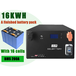 แบตเตอรี่ลิเธียมไอรอนฟอสเฟต EEL 15kWh 16kWh eve 48V ชุดแบตเตอรี่แบบชาร์จได้ แบตเตอรี่สำรองพลังงานแสงอาทิตย์ - Product Image 3