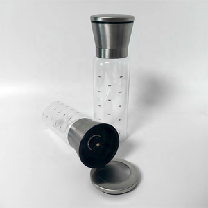 Moulin à sel et poivre premium avec ligne de mesure, shaker à épices en verre à granulométrie réglable pour la <span class=keywords><strong>cuisine</strong></span> et les assaisonnements de barbecue - Product Image 3
