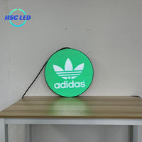 Pantalla LED Redonda Interior P2.5 P3 P4 a Todo Color con Borde para Centro Comercial, Tienda Minorista, Frecuencia de Actualización de 3840Hz, Video Wall