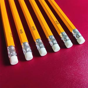 Lápices de Escritura de Madera de 7 Pulgadas al <span class=keywords><strong>por</strong></span> <span class=keywords><strong>Mayor</strong></span> con Borradores para Estudiantes de Primaria, 10 Piezas, Varillas Hexagonales Amarillas, Lápices HB - Product Image 2