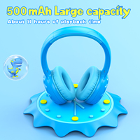 Casque pour enfants ONIKUMA B30 Casque sans fil V5.4 Haut-parleur 32 mm Connexion de signal plus rapide et plus stable