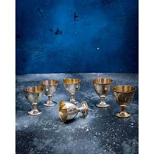 Juego de Seis Elegantes Hueveras de Cerámica Sheffield - Product Image 4