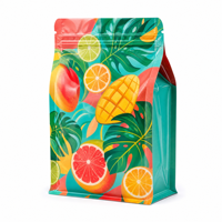 Impression par estampage à chaud pour boîte d'emballage, pochette, sac à fond plat, sac à fermeture éclair BOPP/AL/PE, dattes séchées, fruits, en-cas, noix, spécialités