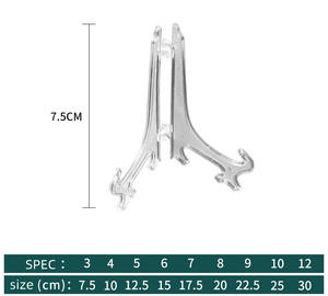 Soporte <span class=keywords><strong>de</strong></span> exhibición <span class=keywords><strong>de</strong></span> soporte <span class=keywords><strong>de</strong></span> placa transparente acrílico, soporte <span class=keywords><strong>de</strong></span> plato <span class=keywords><strong>de</strong></span> Marco <span class=keywords><strong>de</strong></span> imagen soporte <span class=keywords><strong>de</strong></span> pie <span class=keywords><strong>de</strong></span> exhibición - Product Image 2