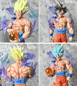 3 Estilos, 27CM, DRAGON BALL Super Saiyan Son <span class=keywords><strong>Goku</strong></span>, Versión Dañada en Batalla Figura de Manga, Estatua de PVC, Figura de Anime, Juguetes, Regalo - Product Image 4