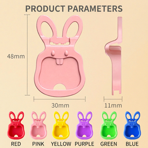 <b>Bow</b> Nail Protector Can Opener Cute Long Nail Saver Keychain Beverage Soda Lid <b>Pull</b> Helper - Product Image 3