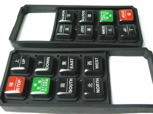 Pulsanti personalizzati in Silicone per dispositivi elettronici impermeabili conduttivi durevole servizio OEM/ODM - Product Image 2