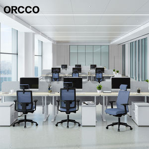 Chaise de <span class=keywords><strong>bureau</strong></span> exécutive en tissu maillé, ergonomique, moderne, écologique, avec dossier réglable et soutien lombaire en tissu EUDR EU - Product Image 2