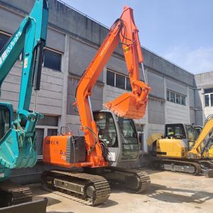 Miniexcavadora de 6 toneladas y 7 toneladas, miniexcavadora usada Hitachi Zx70 Zx60, máquina excavadora de segunda mano pequeña Hitachi Zx60 Zx70 para granja - Product Image 3