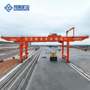 Gru a portale <span class=keywords><strong>RMG</strong></span> intelligente per movimentazione container in containerport, con struttura in acciaio, capacità 35t, 40t, 45.5t, 50t - Product Image 2