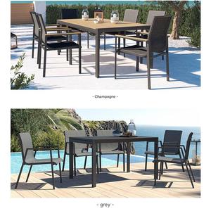 Modern Wooden Cocktail <b>Table</b> for Home <b>Bar</b> and Outdoor Use - Product Image 6