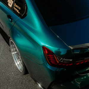 Film TPU PPF vert turquoise BKE auto-réparateur, anti-jaunissement, anti-rayures, anti-sable, protection UV/IR 90%, garantie 10 ans pour la peinture de carrosserie automobile - Product Image 6