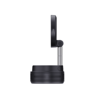 Chargeur de voiture sans fil magnétique rapide Powerqi QI2.2 25W avec base à ventouse rotative et support pour iPhone pour voitures électriques