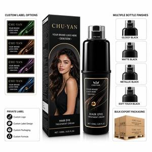 CHU·YAN Teinture capillaire permanente intégrée à application rapide – Sans gants, application facile - Product Image 1