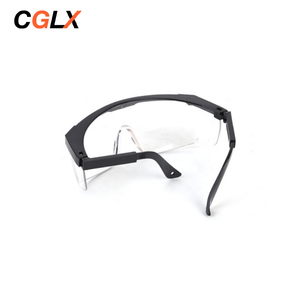 Gafas de Seguridad CGLX Personalizadas Transparentes con Protección UV, Antivaho, Antiarañazos, Protección Ocular Azul Z87, Gafas de Seguridad de Nailon con Prescripción para Taller - Product Image 4